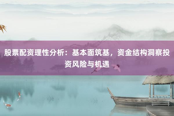 股票配资理性分析：基本面筑基，资金结构洞察投资风险与机遇
