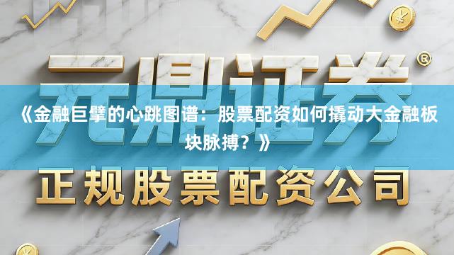 《金融巨擘的心跳图谱:股票配资如何撬动大金融板块脉搏?》