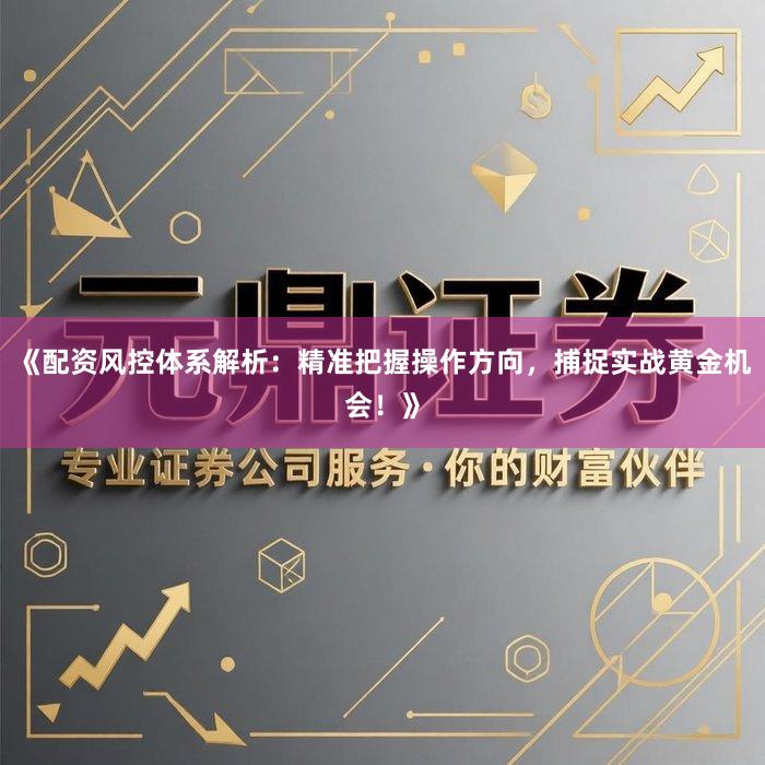《配资风控体系解析：精准把握操作方向，捕捉实战黄金机会！》