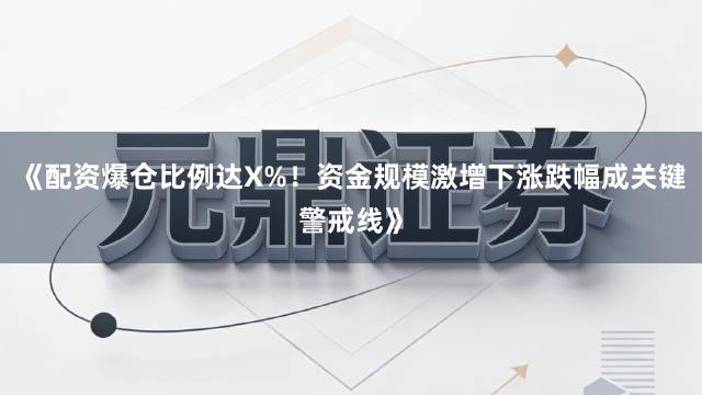 《配资爆仓比例达X%！资金规模激增下涨跌幅成关键警戒线》